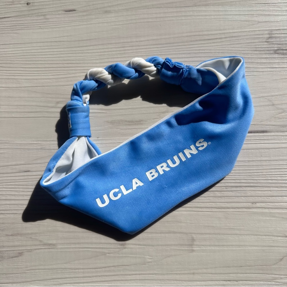UCLA Bruins Blue and White Elastic Headband